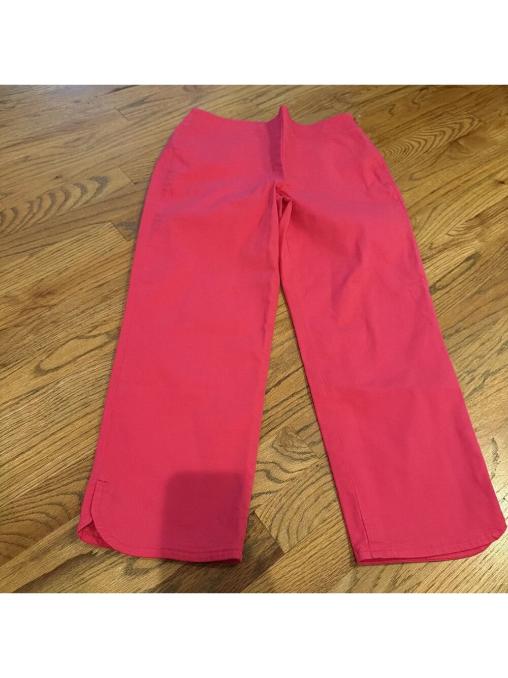 TALBOTS WOMEN HOT PINK SIZE 4 HERITAGE PANTS SIZE ZIP